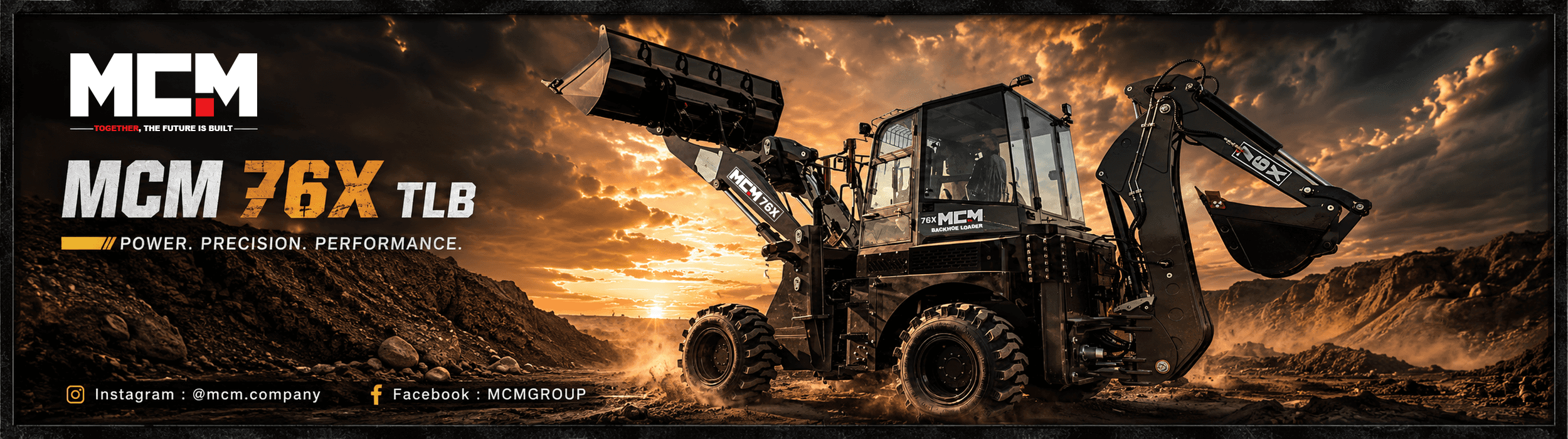 MCM 76X TLB backhoe loader for sale in South Africa