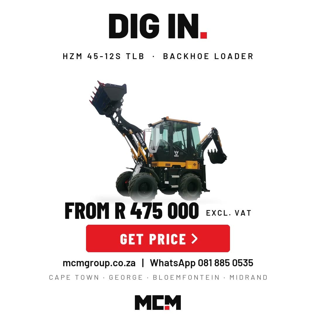 HZM 45-12S TLB available from MCM Group South Africa