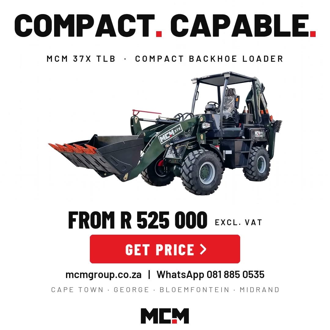 MCM 37X TLB available from MCM Group South Africa