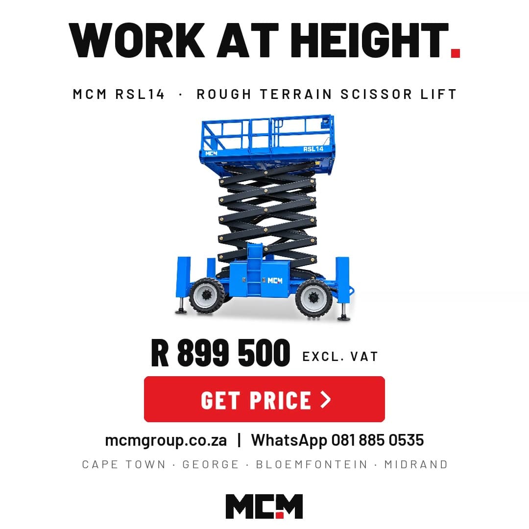 MCM RSL14 Rough Terrain Scissor Lift