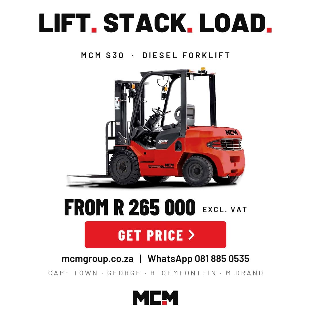 MCM S30 Forklift available from MCM Group South Africa