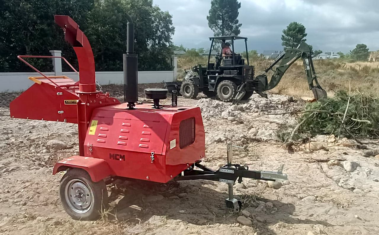 MCM DWC40 Diesel Wood Chipper