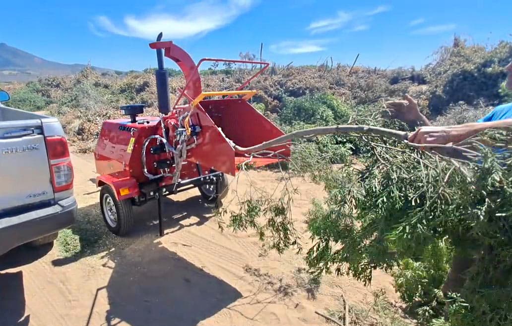MCM DWC40 Diesel Wood Chipper