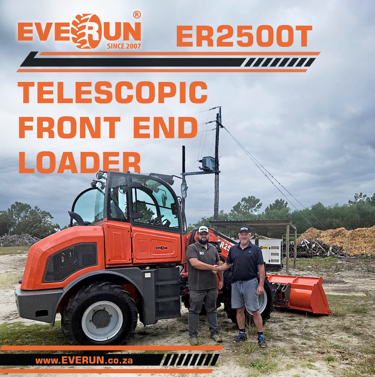Everun ER2500T Telescopic Loader