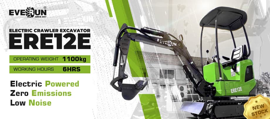 Everun ERE12E Electric Excavator