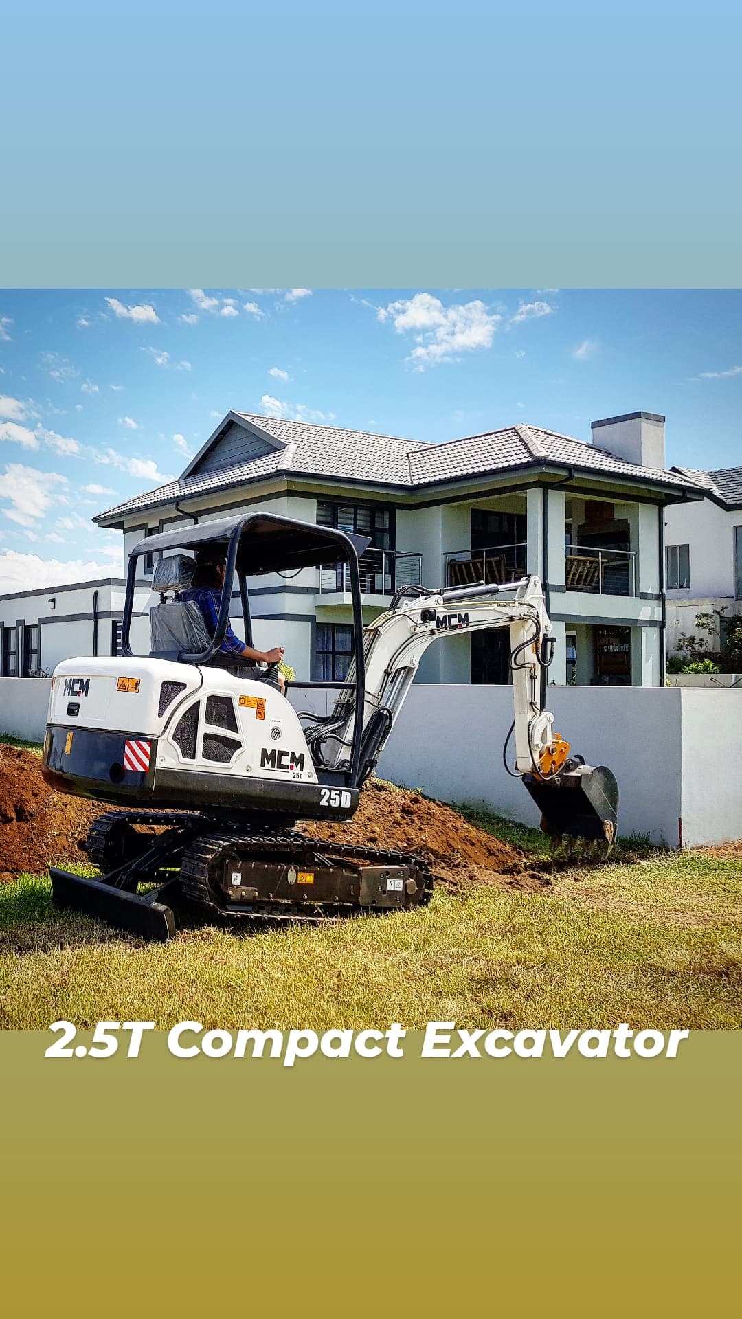 MCM 18D Mini Excavator