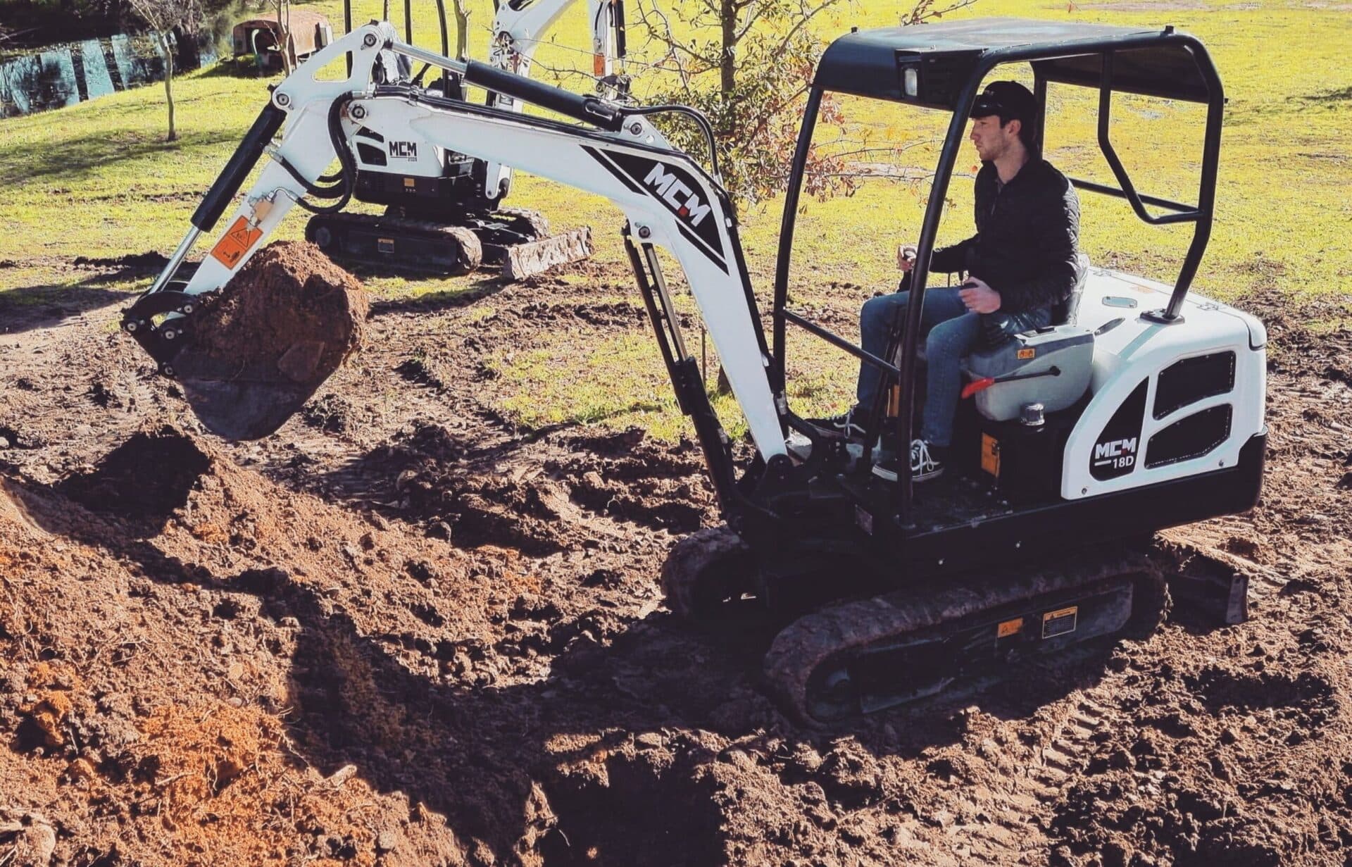 MCM 18D Mini Excavator