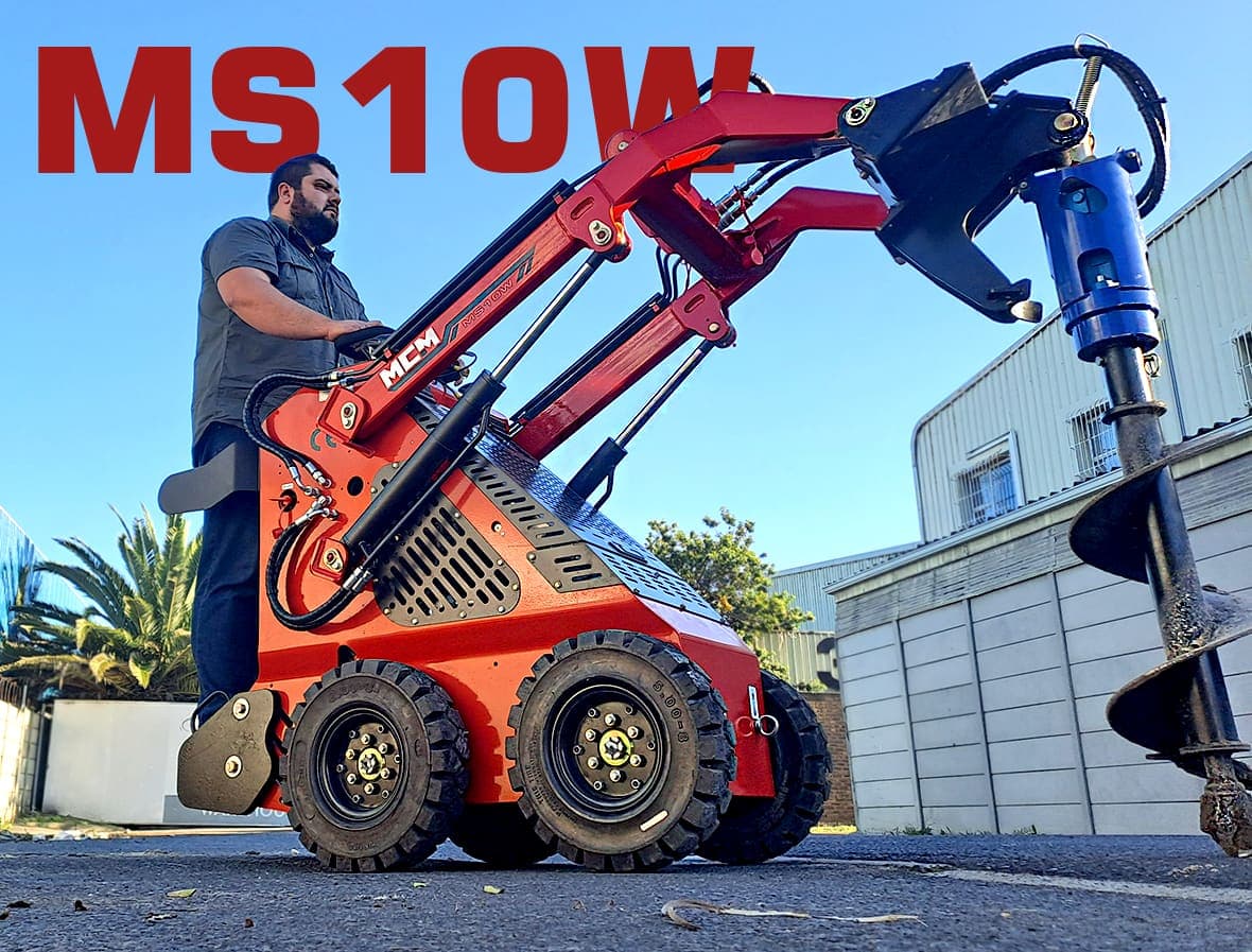 MCM MS10W Mini Skid Steer