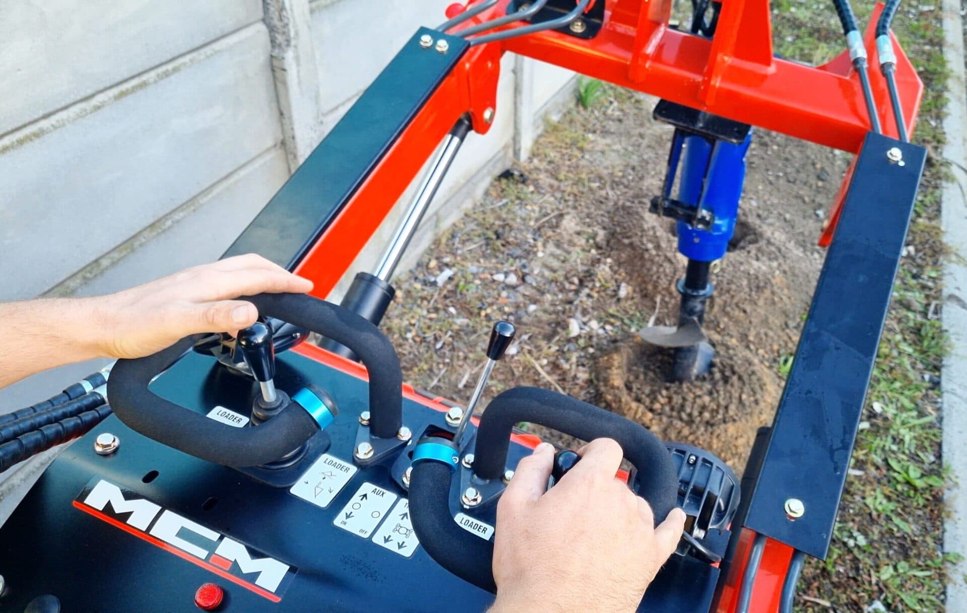 MCM MS23T Mini Skid Steer