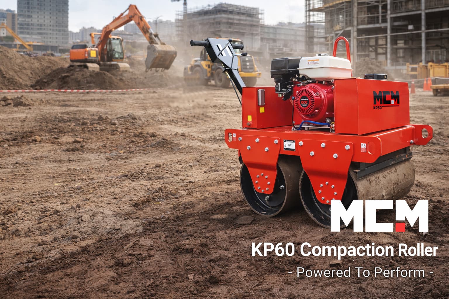 MCM KP60 Road Roller