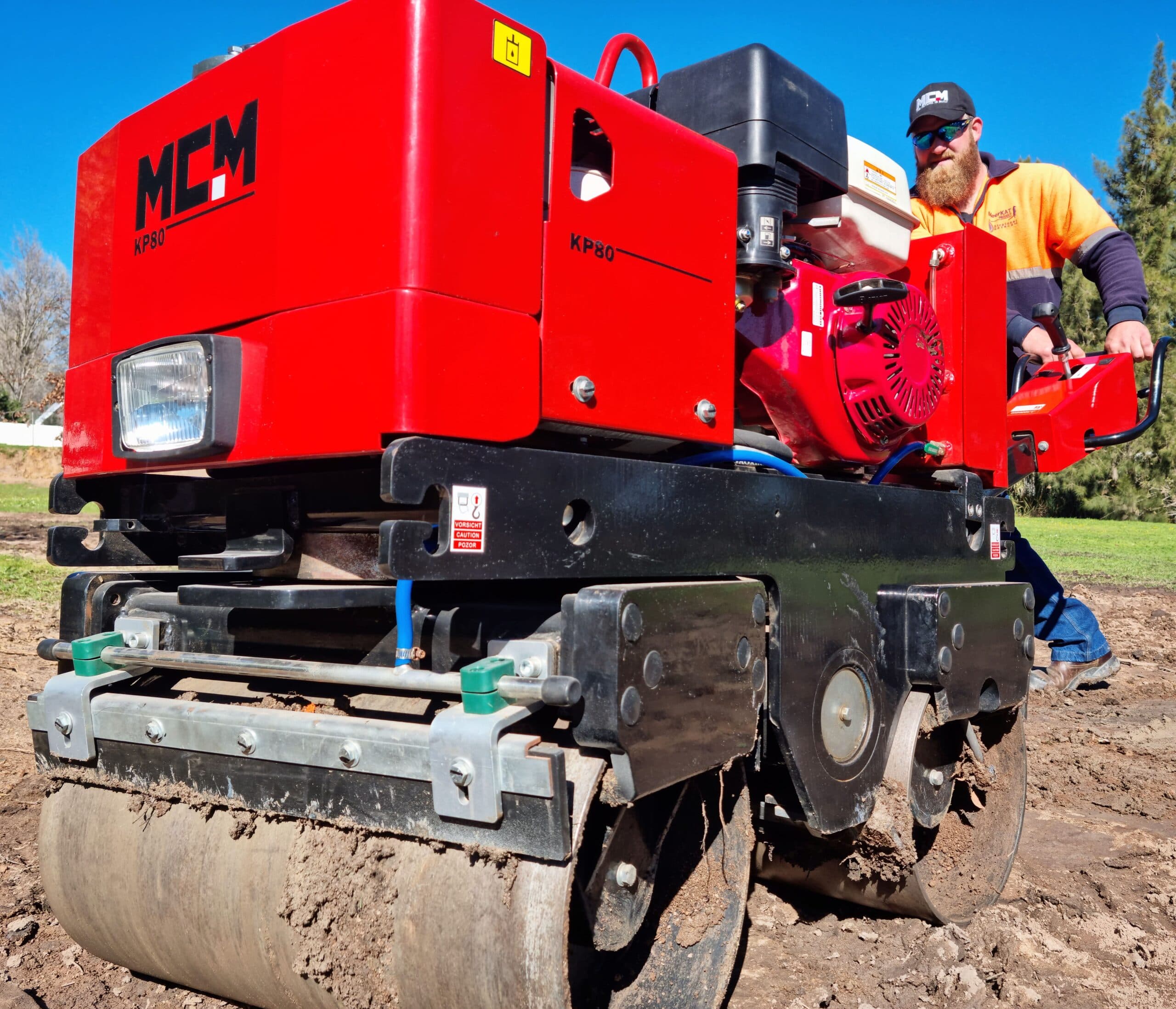 MCM KP80 Road Roller