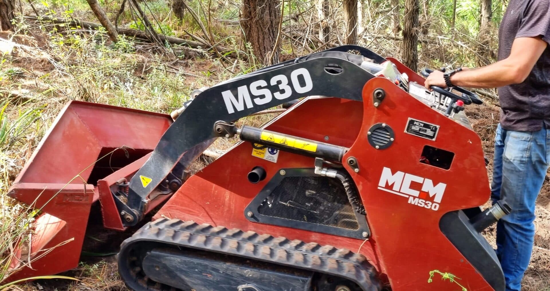 MCM MS30 Mini Skid Steer