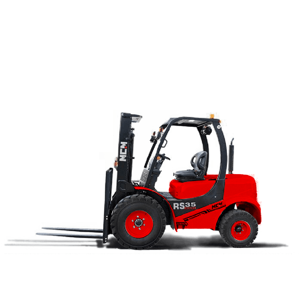 MCM RS35 Semi-Rough Terrain Forklift available from MCM Group South Africa