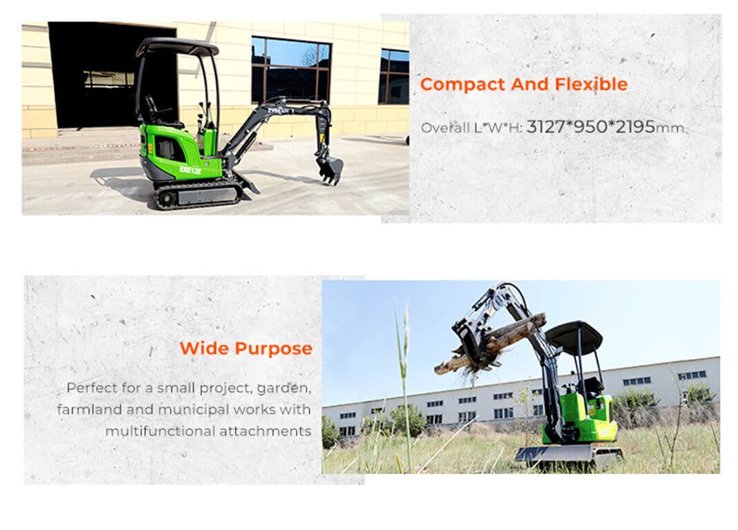 Everun ERE12E Electric Excavator