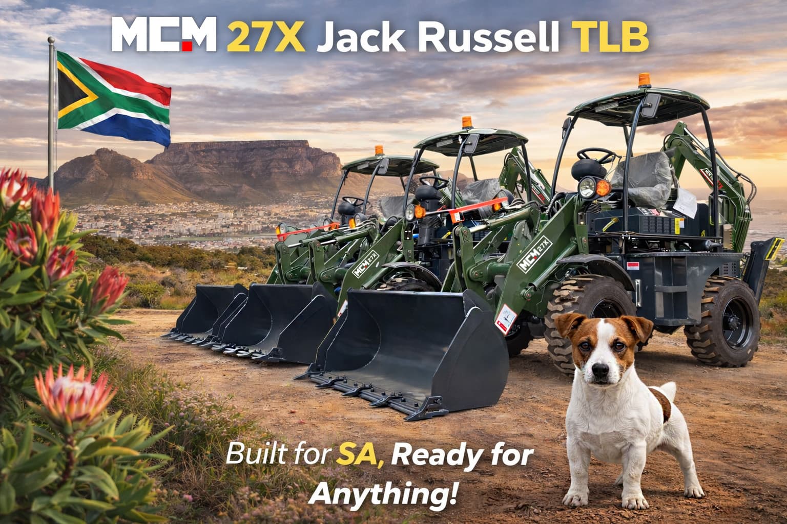 27X MCM Jack Russell Mini TLB For Sale South Africa