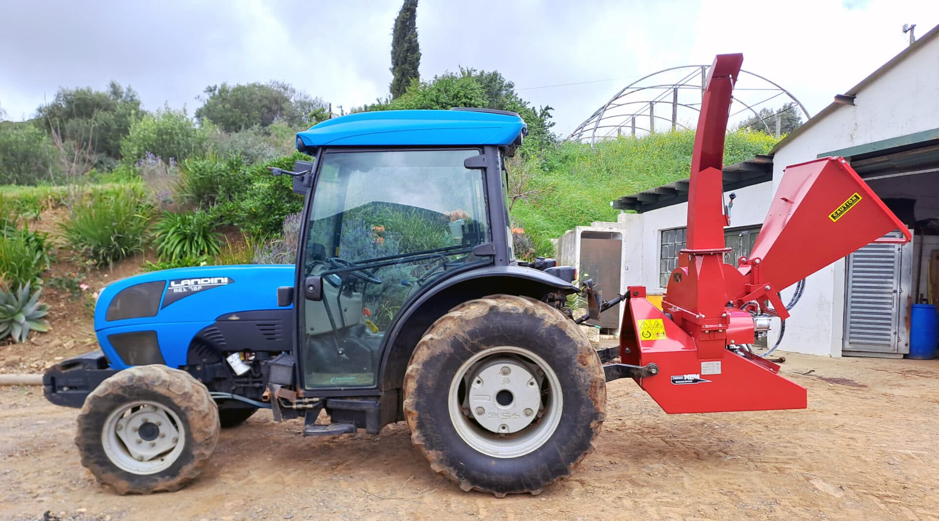 MCM TM86H PTO Tractor Wood Chipper