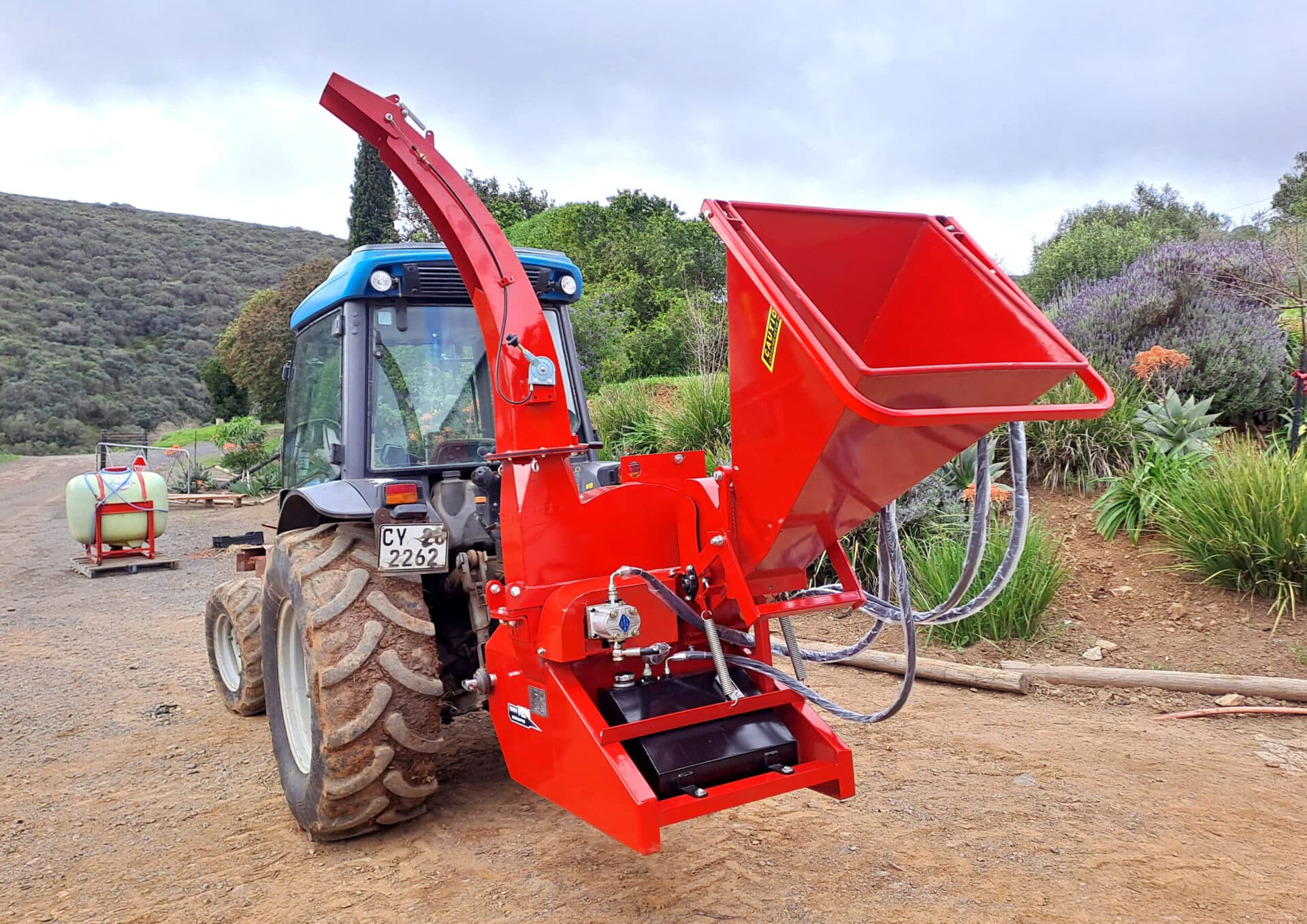 MCM TM86H PTO Tractor Wood Chipper