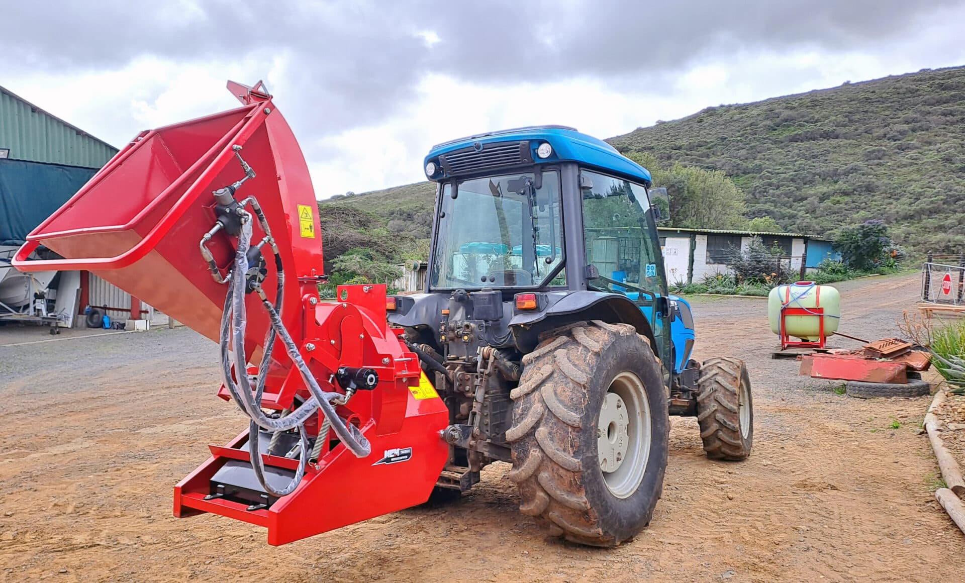 MCM TM86H PTO Tractor Wood Chipper