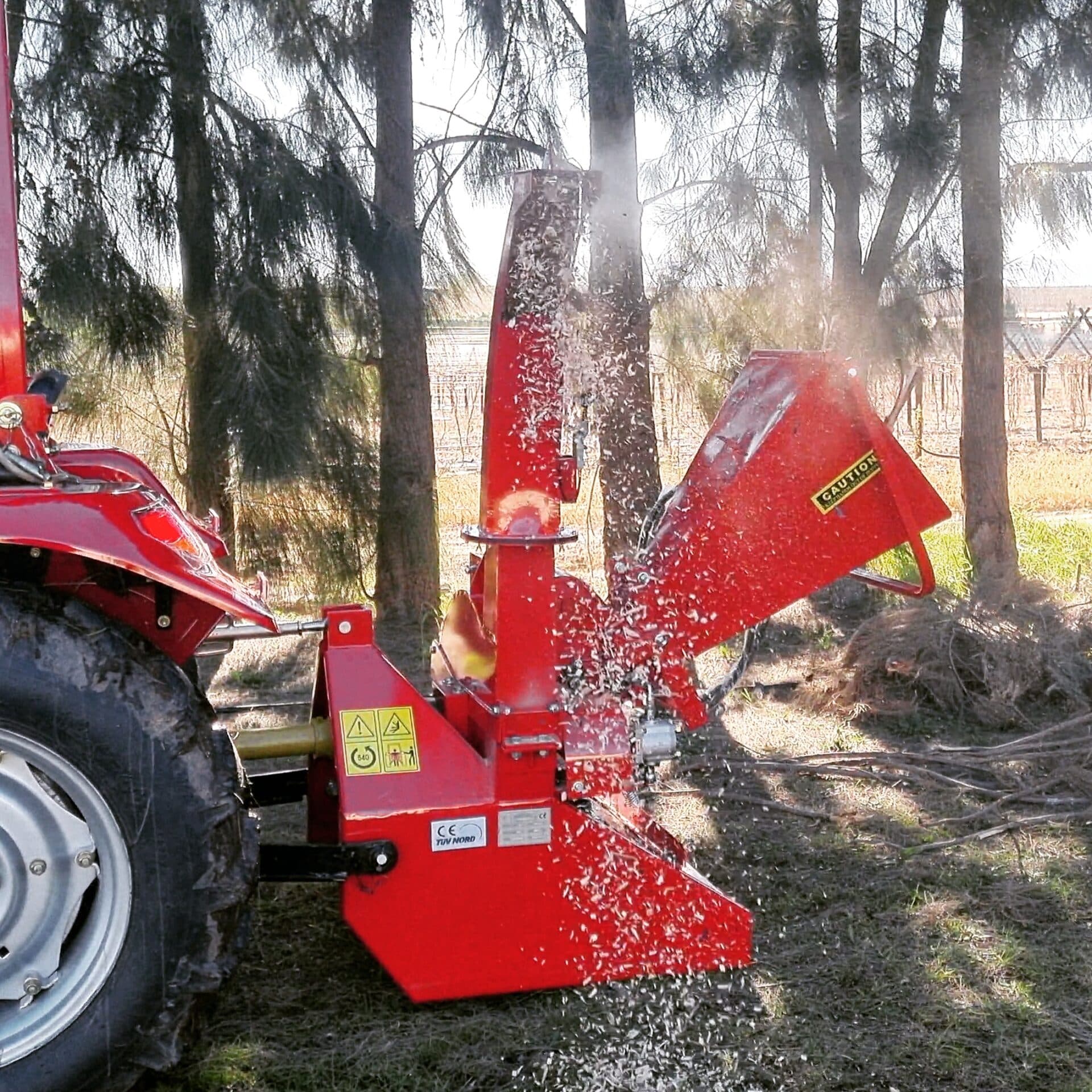 MCM TM56H PTO Tractor Wood Chipper
