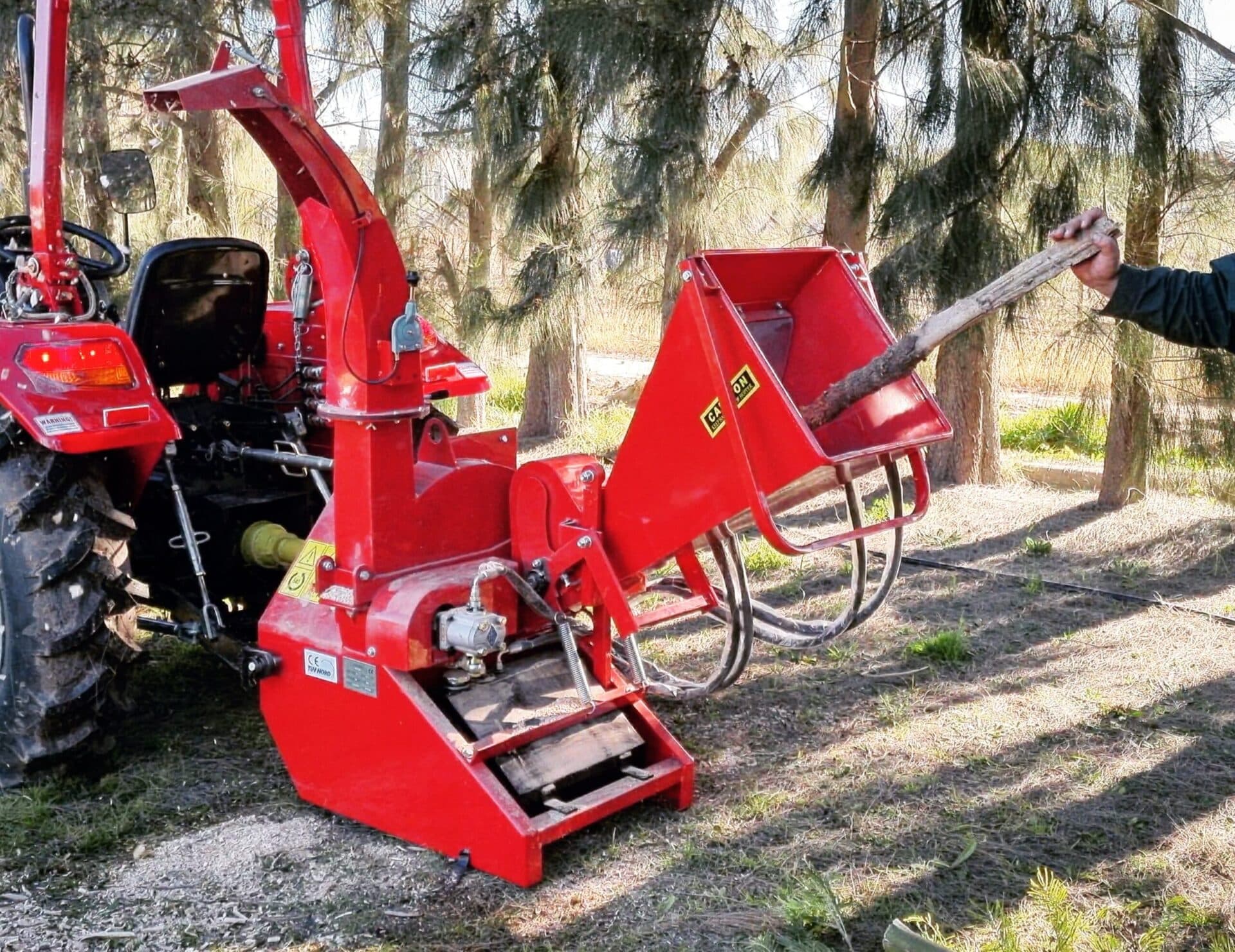 MCM TM56H PTO Tractor Wood Chipper