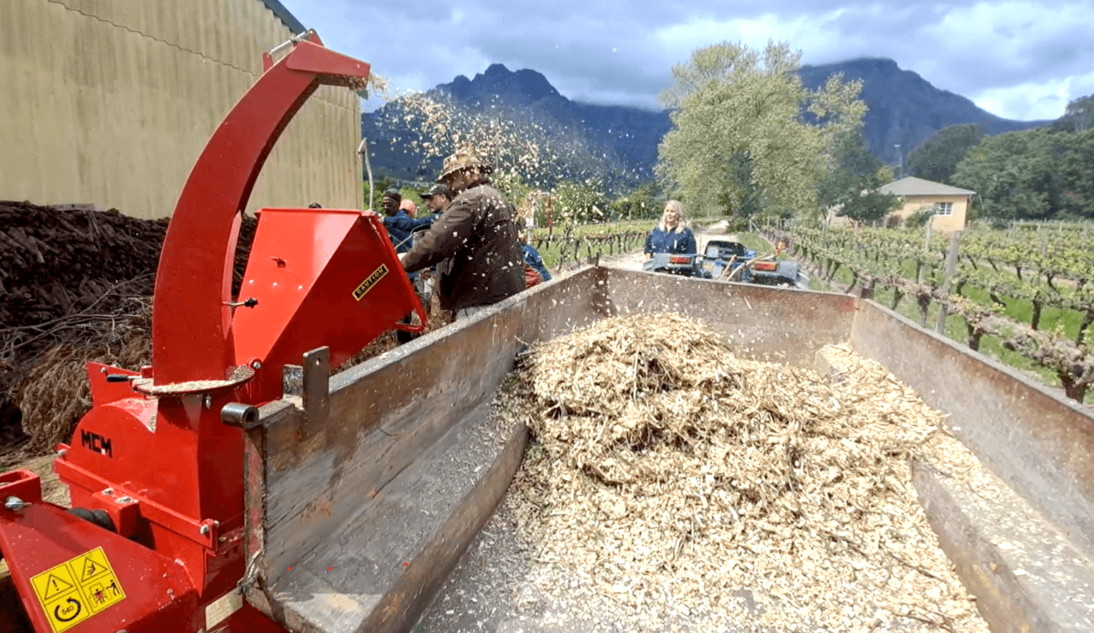 MCM TM56H PTO Tractor Wood Chipper
