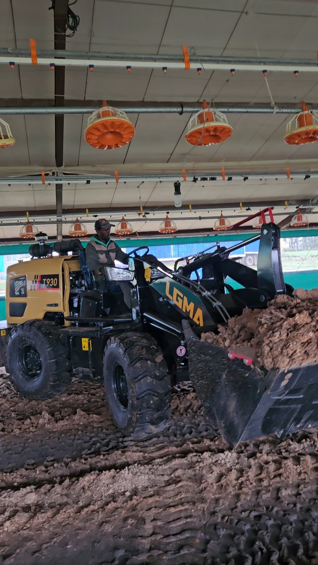 T930 Chicken Poultry Farm House Cleaning Loader