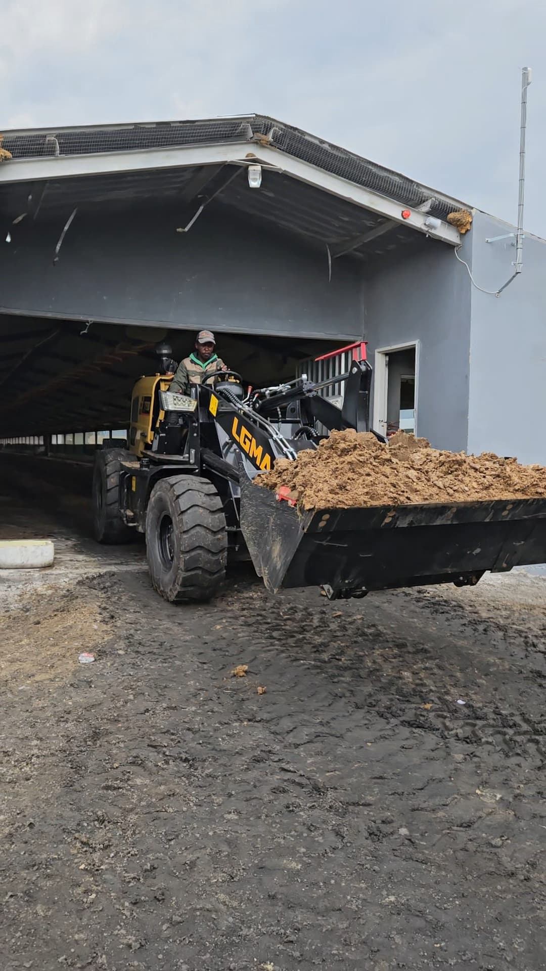 T930 Chicken Poultry Farm House Cleaning Loader