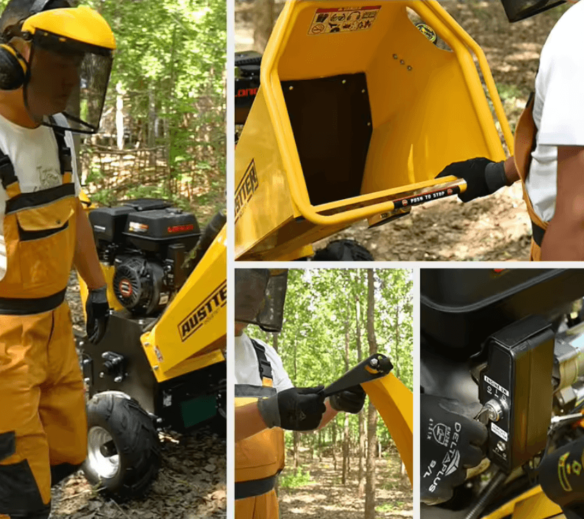Austter GS1500 Petrol Wood Chipper