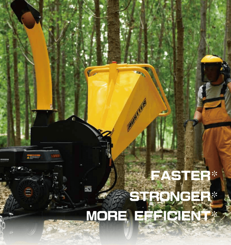 Austter P4205 Petrol Wood Chipper