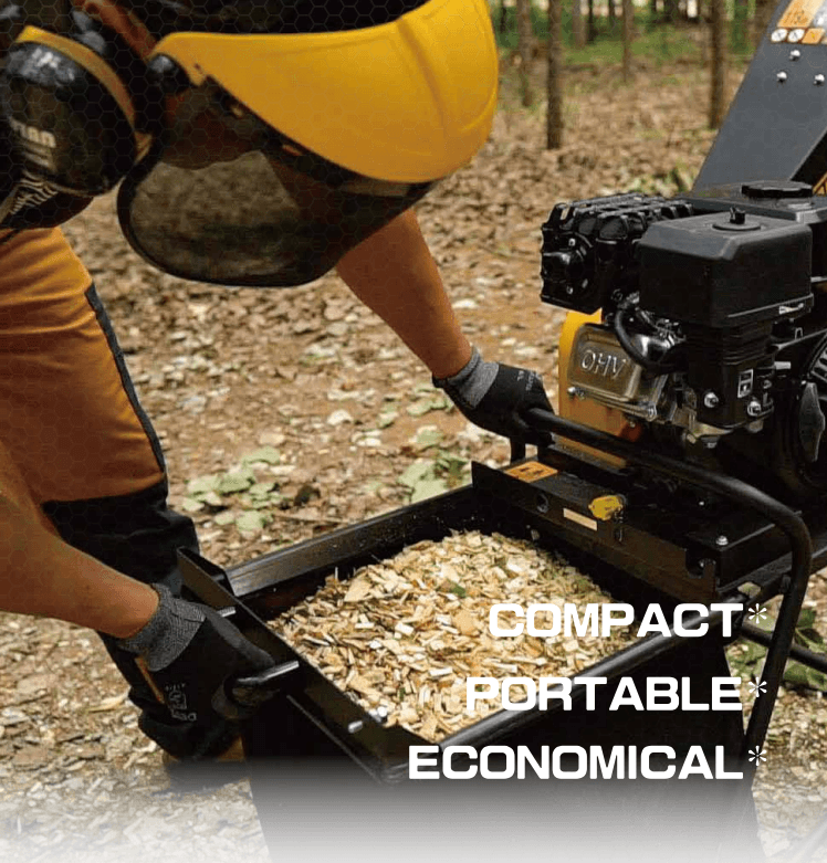 Austter GC50 Petrol Wood Chipper