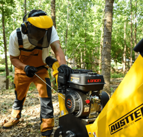 Austter GS650 Petrol Wood Chipper