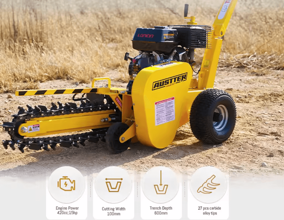 Austter TCR1500 Mini Trencher