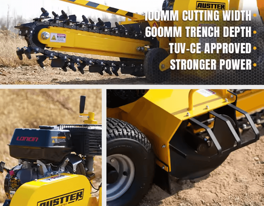 Austter TCR1500 Mini Trencher