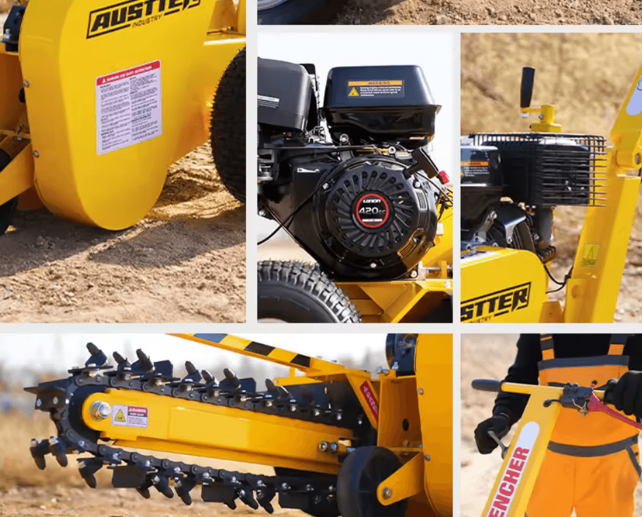 Austter TCR1500 Mini Trencher