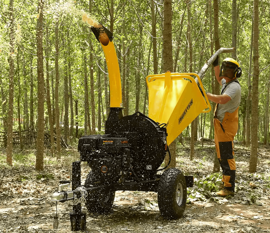 Austter P4205 Petrol Wood Chipper