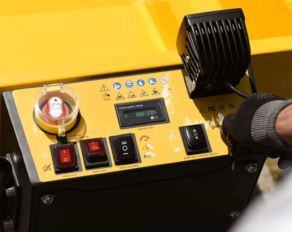 Austter EH50 (Electric) Site Dumper