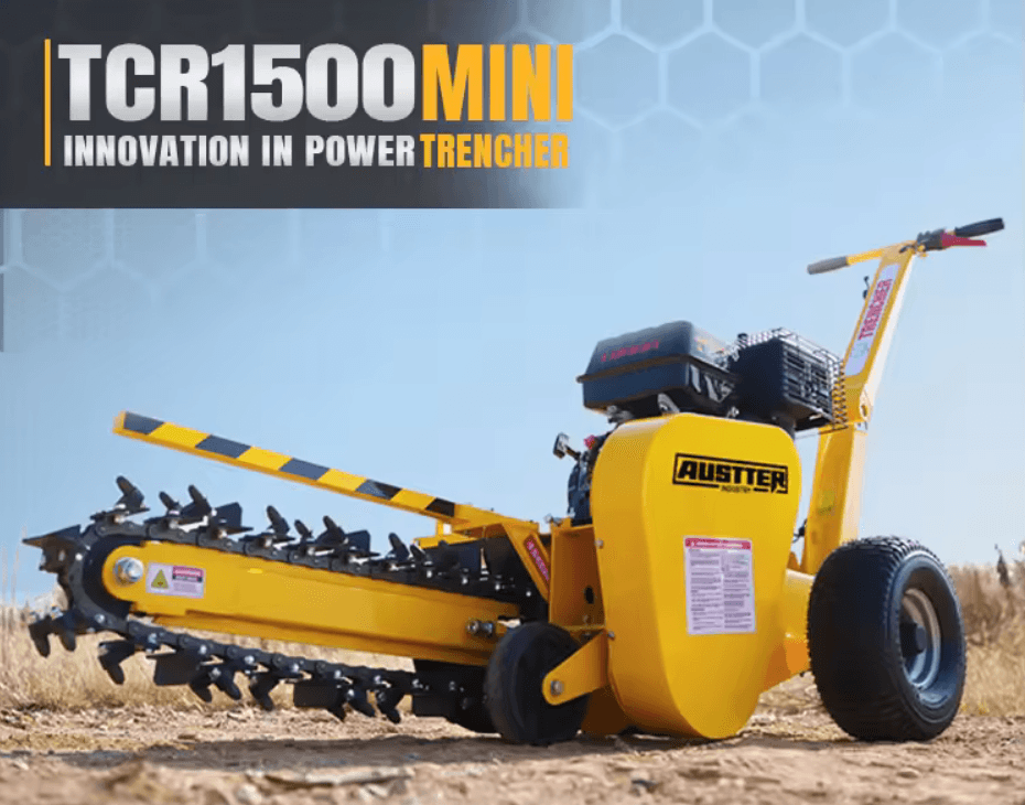 Austter TCR1500 Mini Trencher