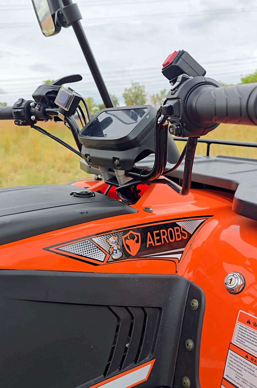 Aerobs BS40DU-2WD ATV - Aerobs farm ATV
