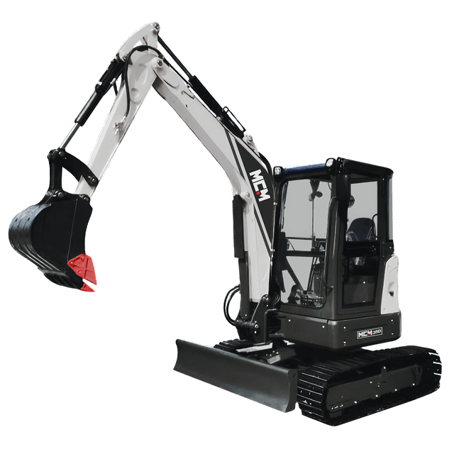 MCM excavator for rental