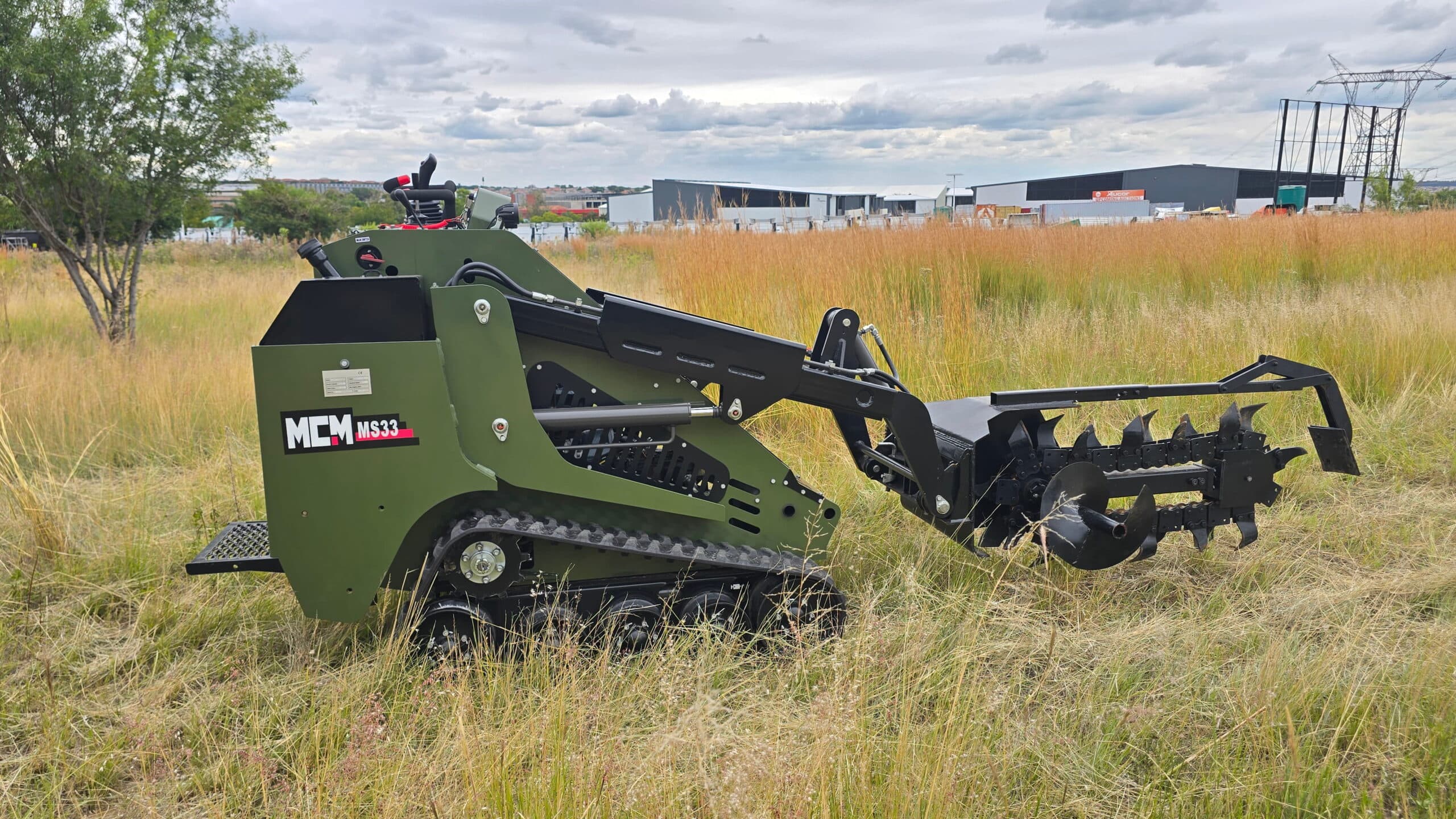 MCM MS33 Mini Skidsteer