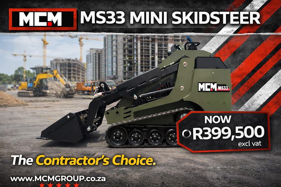 MCM MS33 Mini Skidsteer