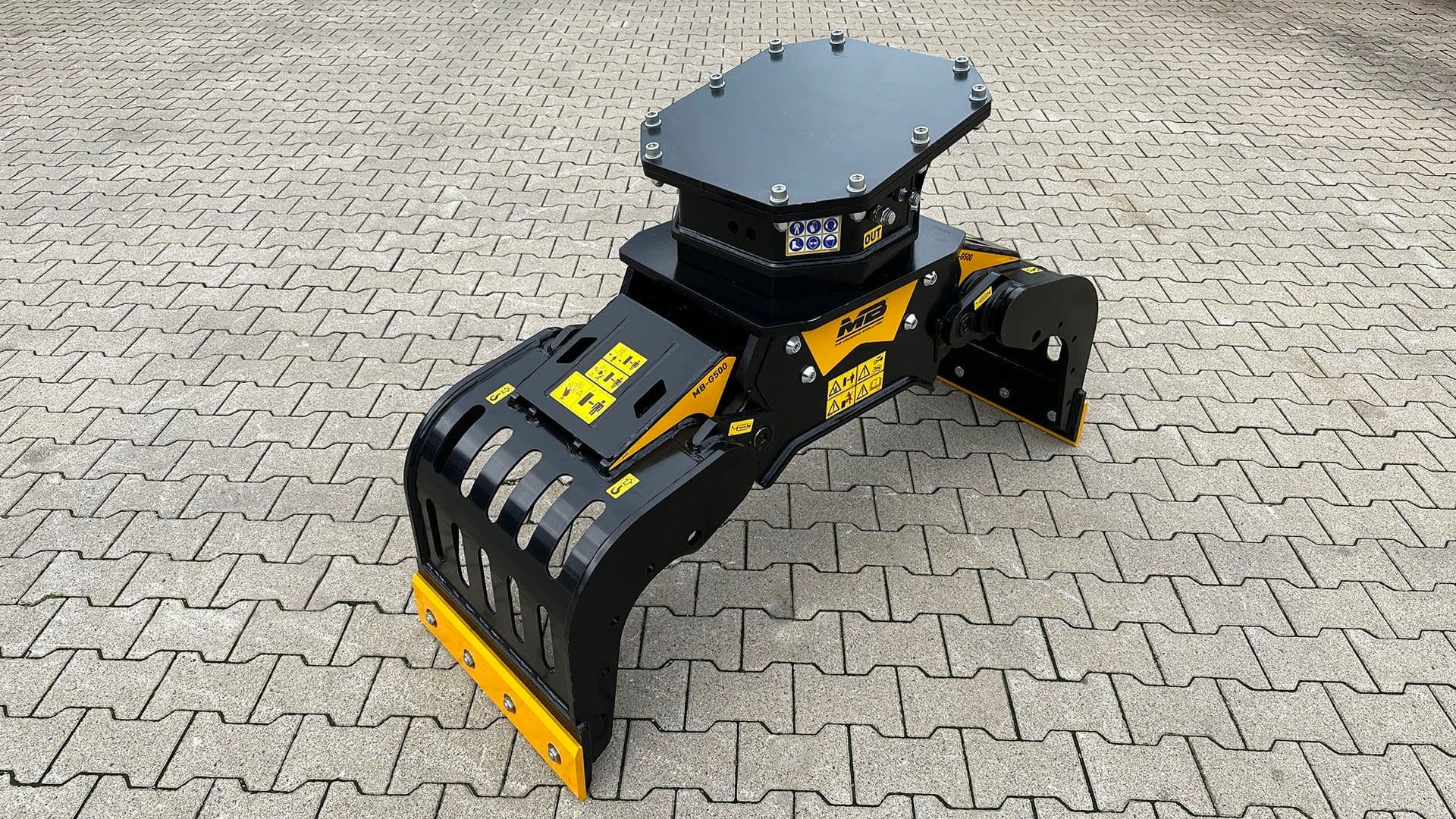 G500 MB Crusher Sorting Grapple