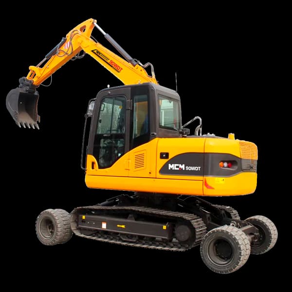 MCM 90WDT Wheel-Crawler Excavator available from MCM Group South Africa