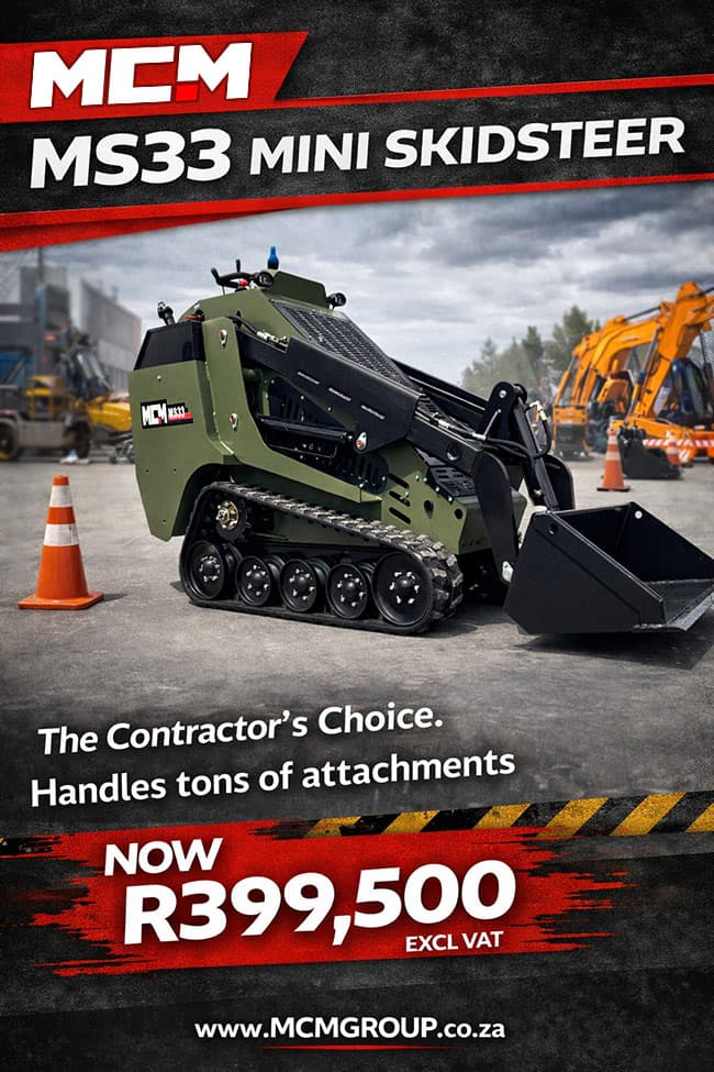 MCM MS33 Mini Skidsteer