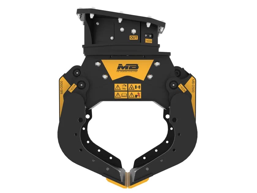 G500 MB Crusher Sorting Grapple
