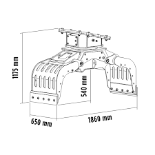 G600 MB Crusher Sorting Grapple