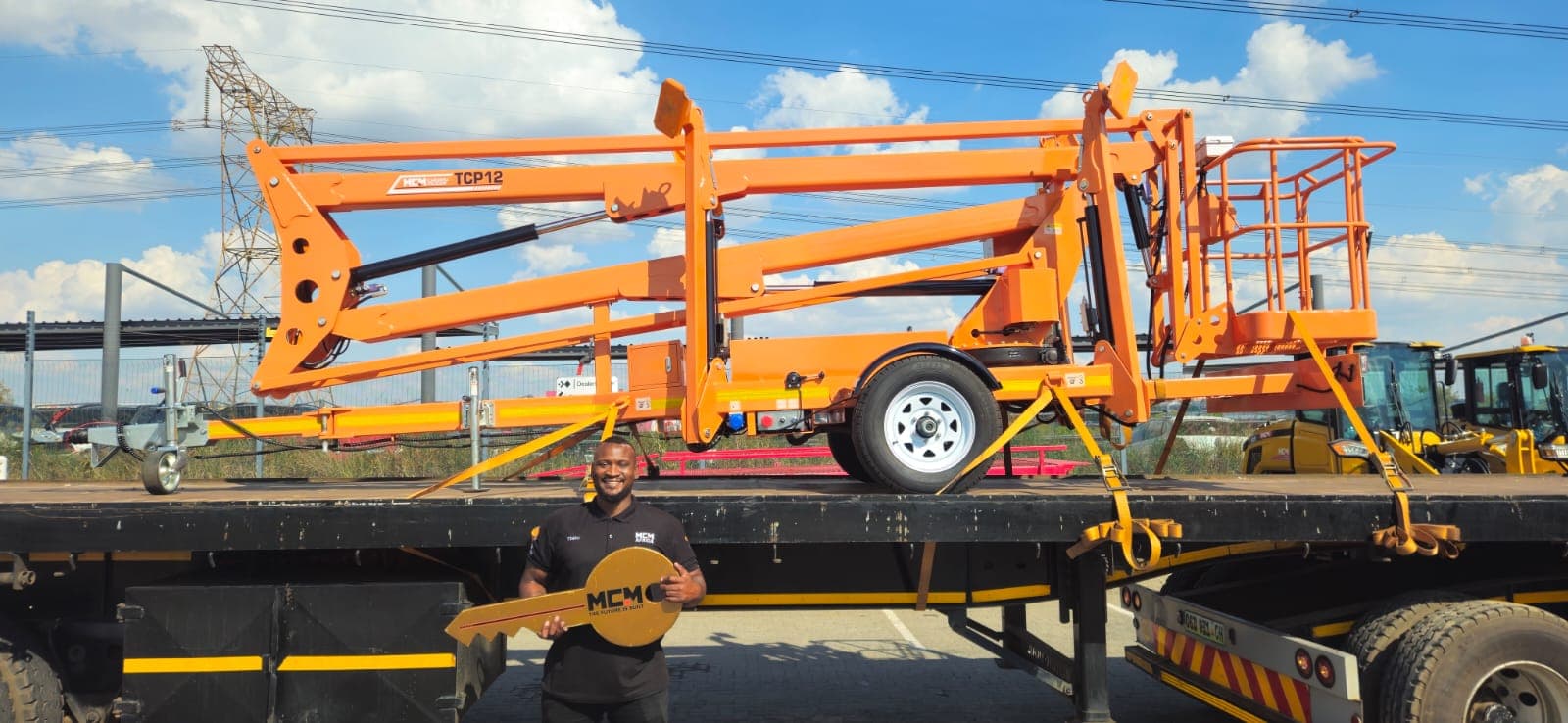 TCP12 MCM Cherry Picker for sale south africa