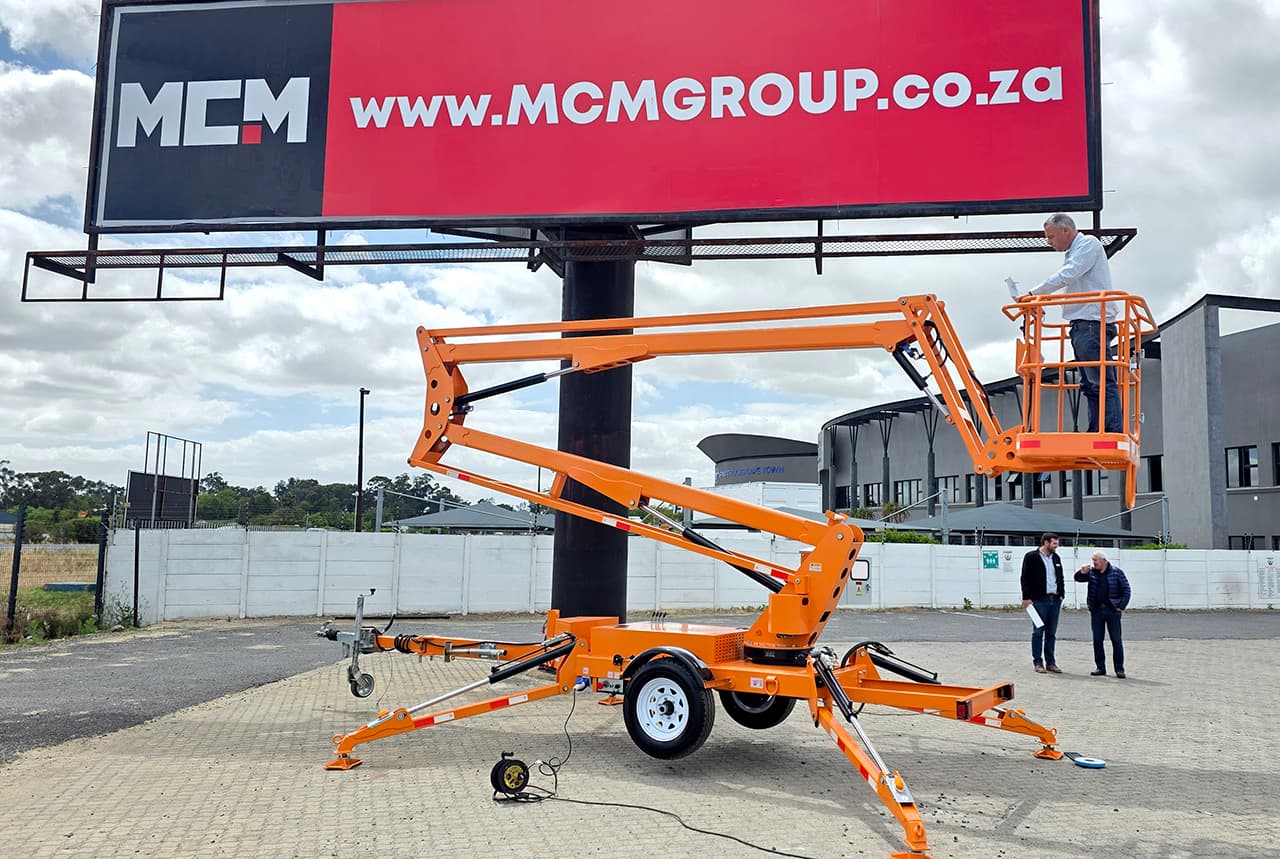 MCM TCP12 Cherry Picker Articulating Boom Lift For Sale South Africa