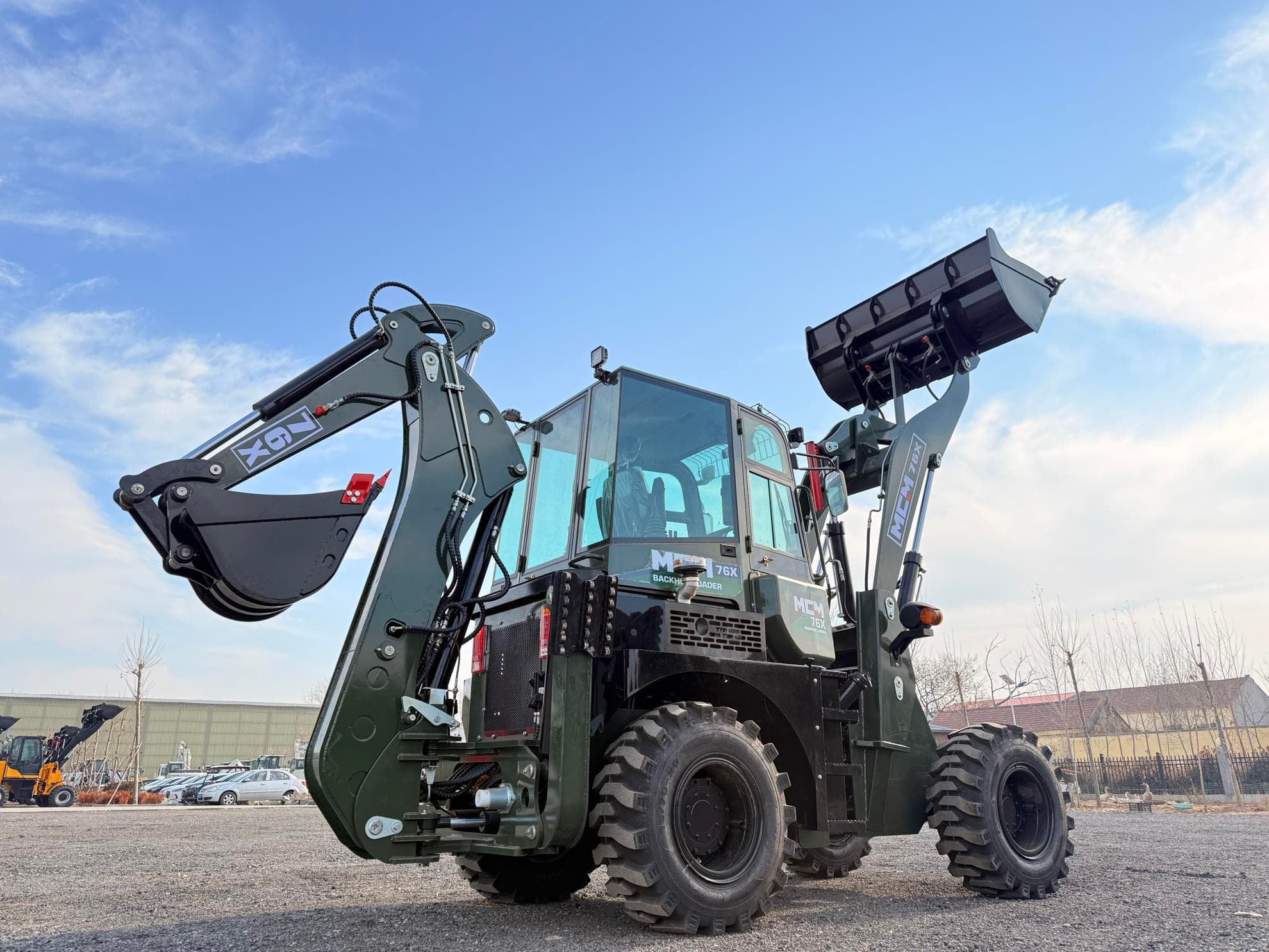 MCM 76X TLB - MCM 76X backhoe loader