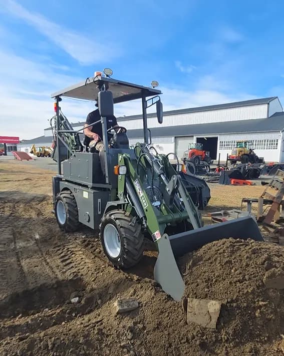 MCM 18X TLB loading soil